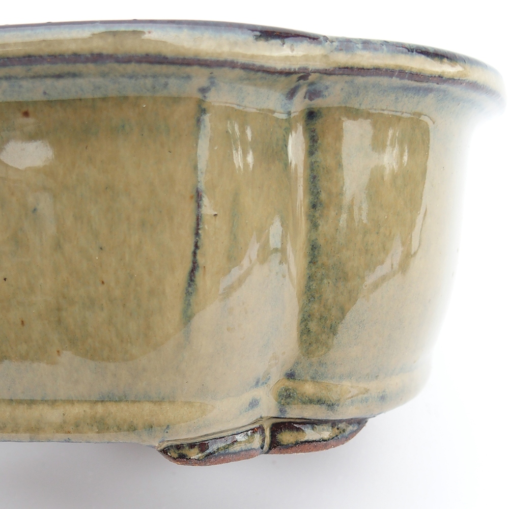 Schale 26 x 20 x 8,5 cm grau-beige