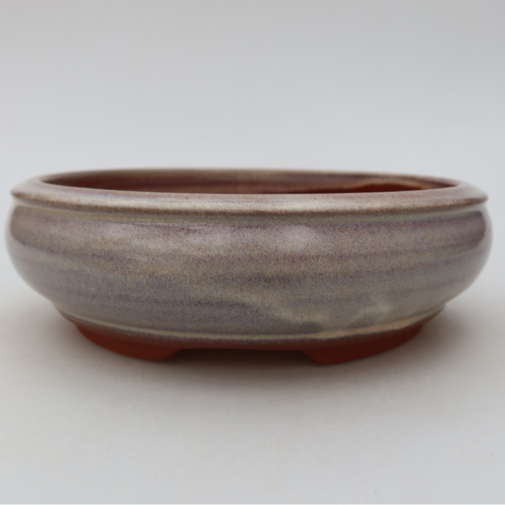 Bonsaischale aus Keramik 16 x 16 x 5 cm, Farbe blau