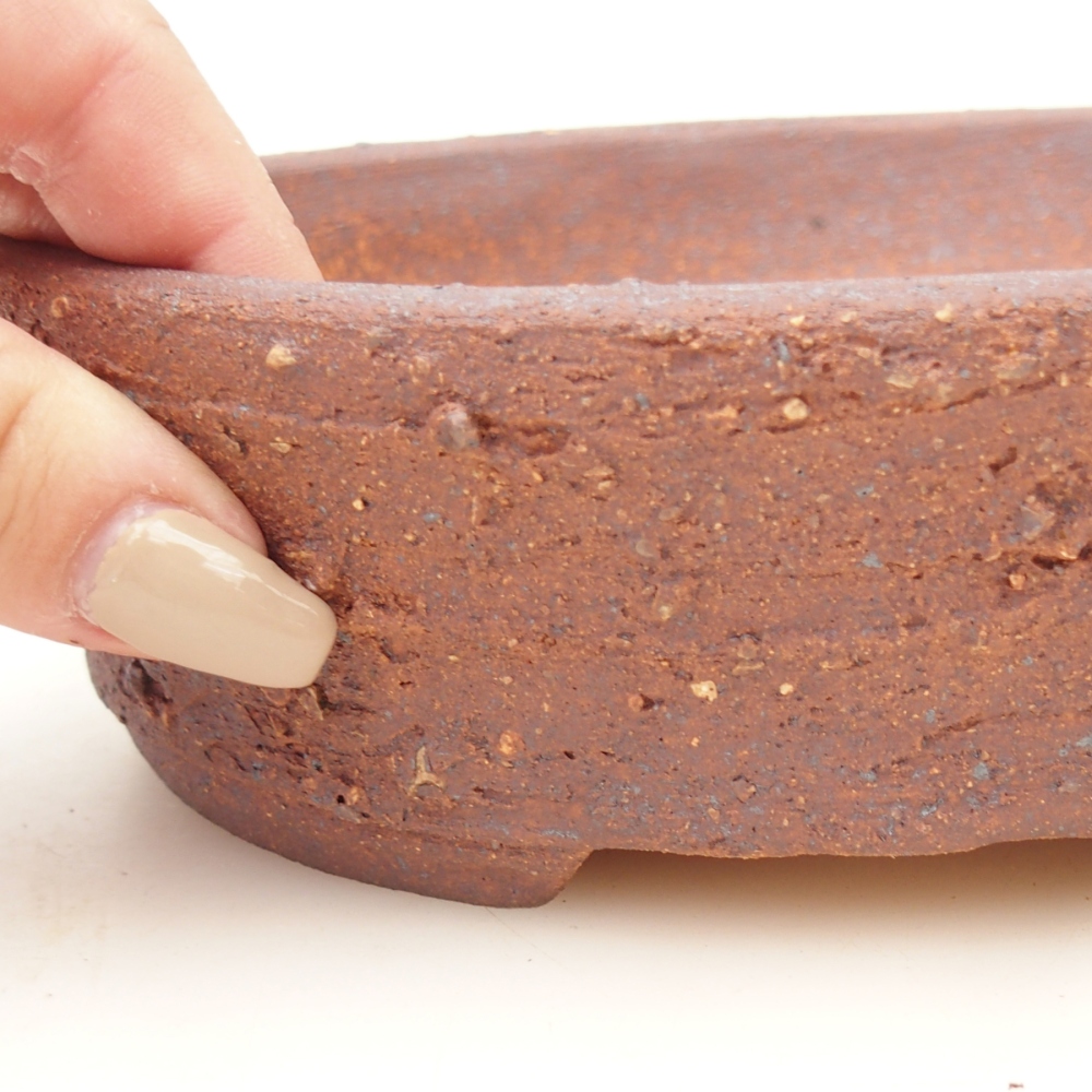 Bonsaischale 19,5 x 16 x 5,5 cm , Metallfarbe