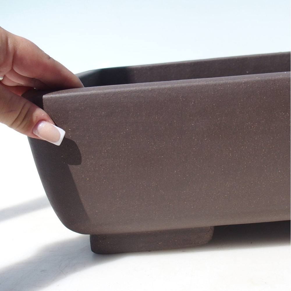 Schale 41 x 28,5 x 13,5 cm braun - NUR PERSÖNLICHE ABHOLUNG ODER PALLETTENVERKEHR