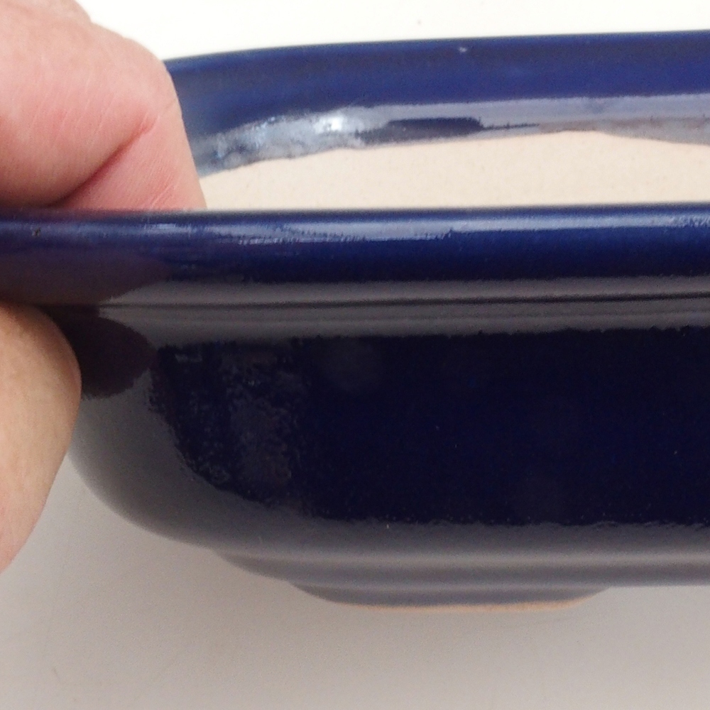 Bonsaischale H25 - 23 x 17 x 5,5 cm - blau
