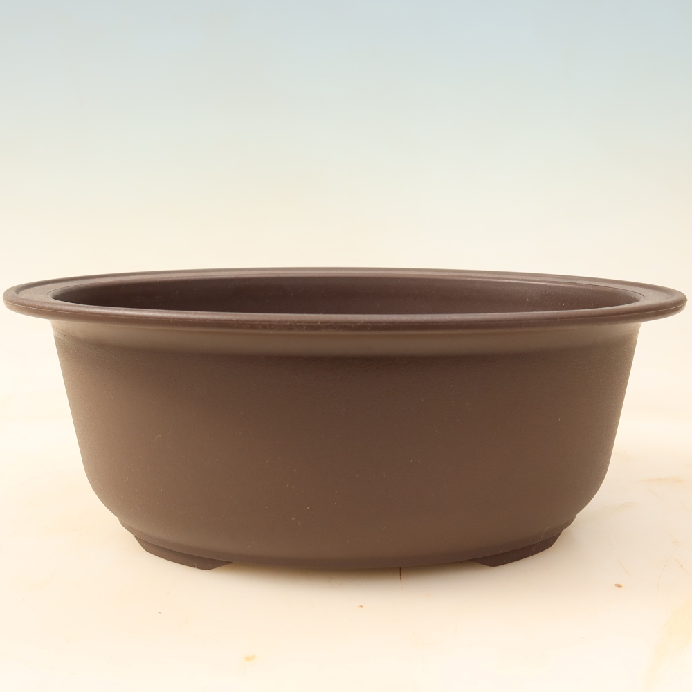 Bonsai-Schale aus Kunststoff MP-28, braun – 24,5 x 19 x 9 cm