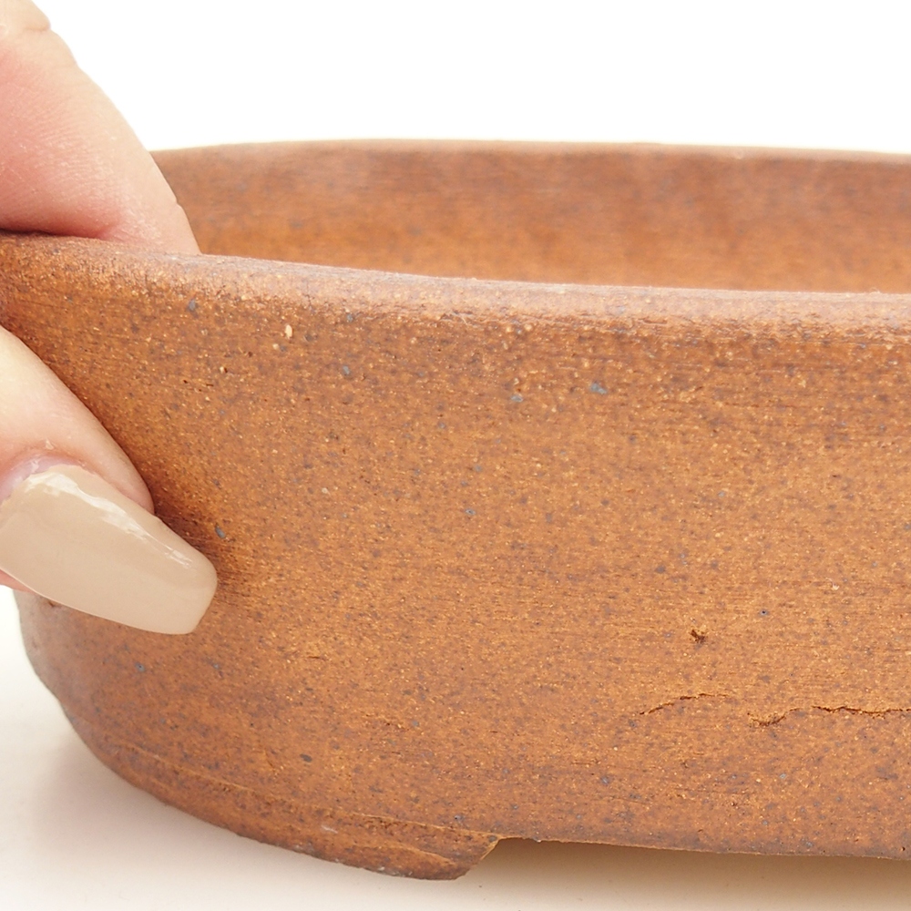 Bonsaischale 20 x 16 x 6 cm , Farbe braun