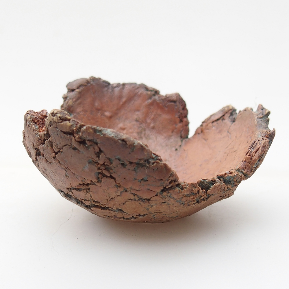 Keramikschale 7,5 x 7 x 4 cm , Farbe grün