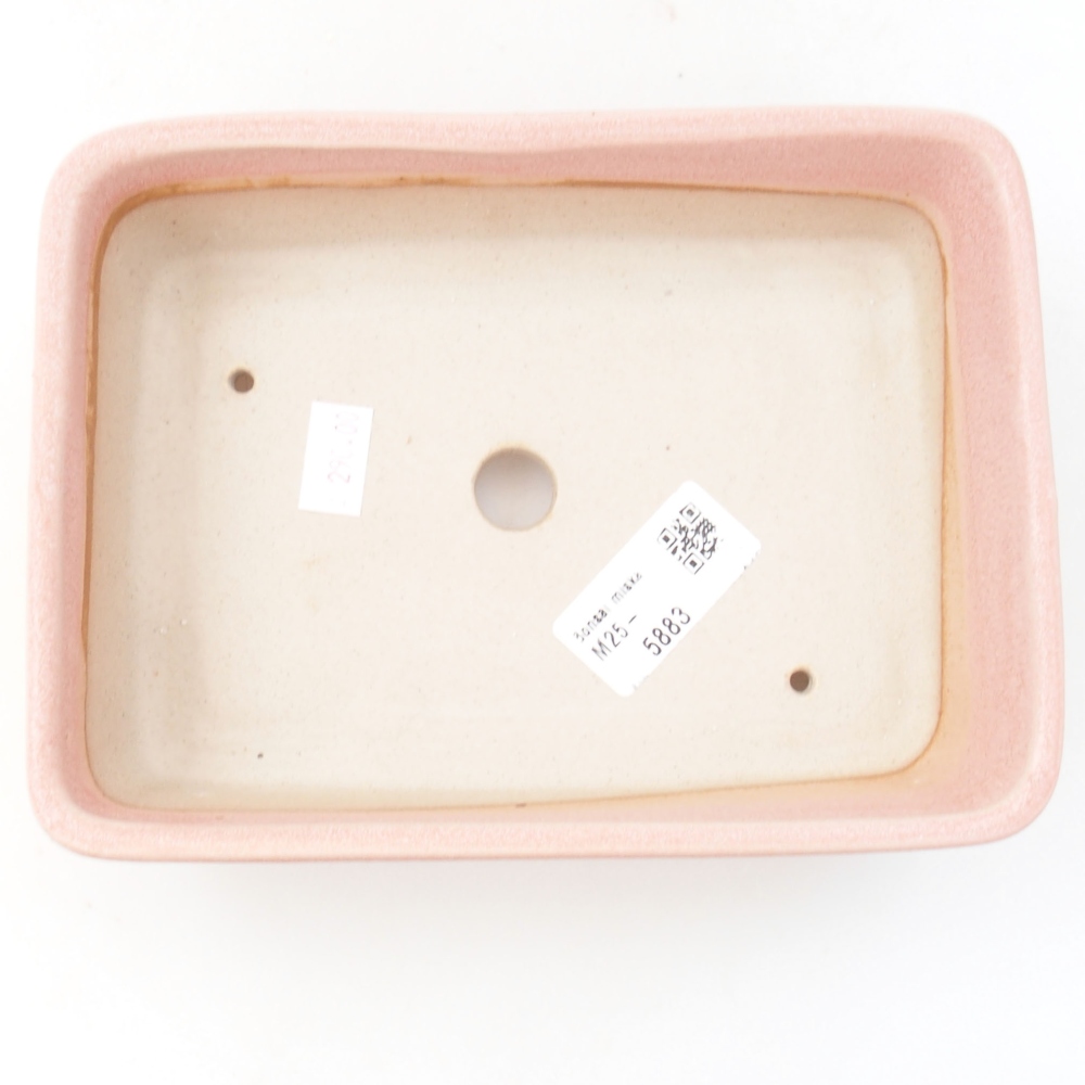 Bonsaischale aus Keramik 15,5 x 12 x 6 cm, Farbe blau