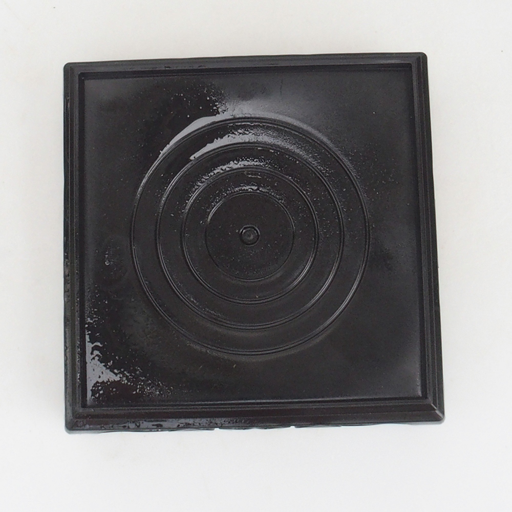 Bonsai-Tisch Kunststoff quadratisch 12,5 x 12,5 x 4 cm, Farbe schwarz