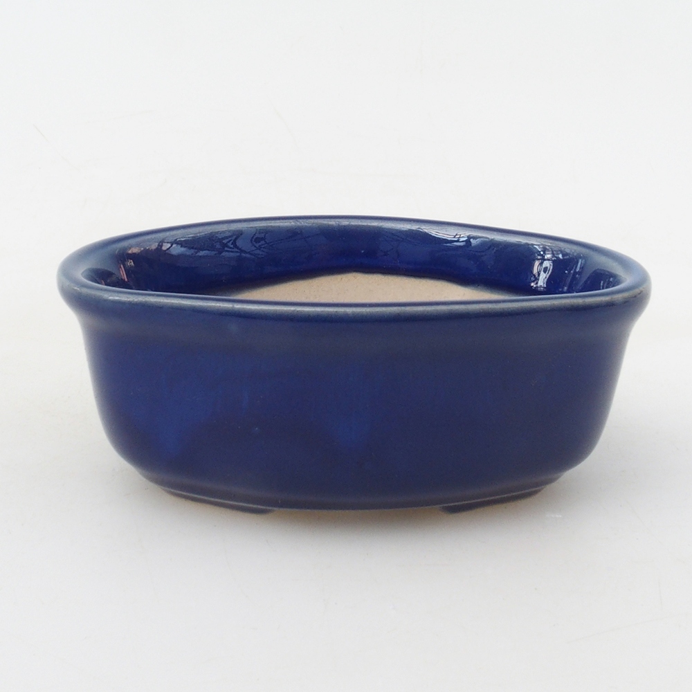 Bonsaischale H05 - 11 x 8 x 4 cm - blau