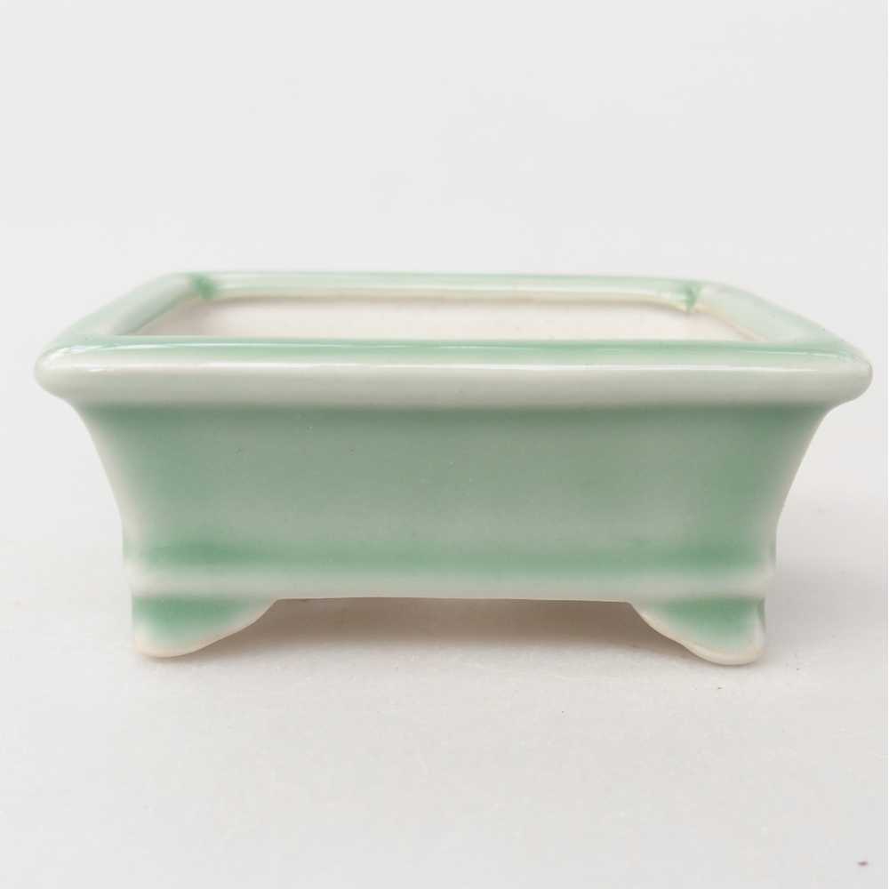Mini-Bonsaischale 8 x 6,5 x 3 cm, grün