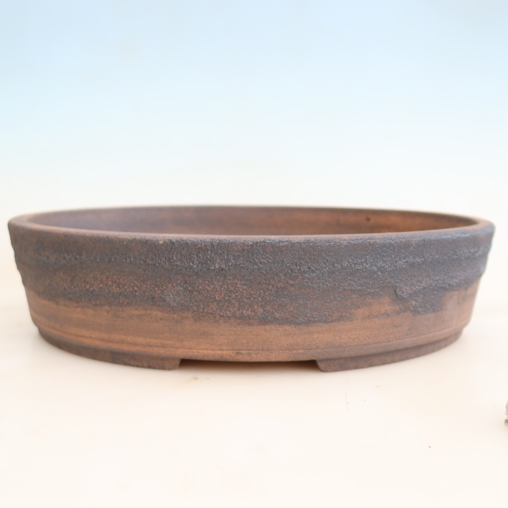 Keramik-Bonsai-Schale 38 x 30 x 8,5 cm, Farbe: Braun