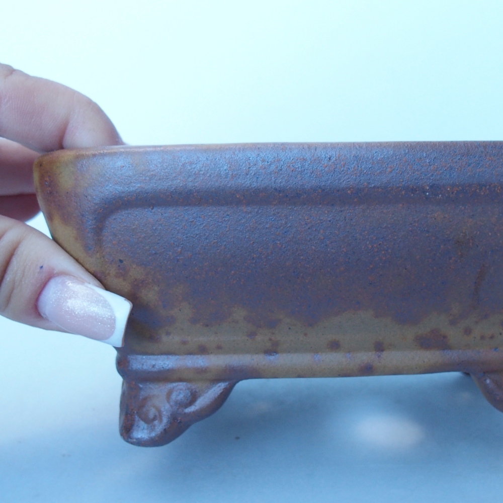 Schale 14,5 x 12 x 6,5 cm braun