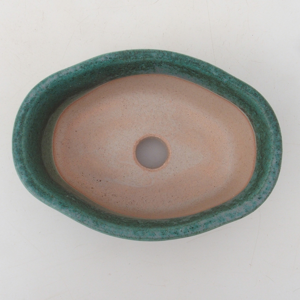 Bonsaischale H05 - 11 x 8 x 4 cm - grün