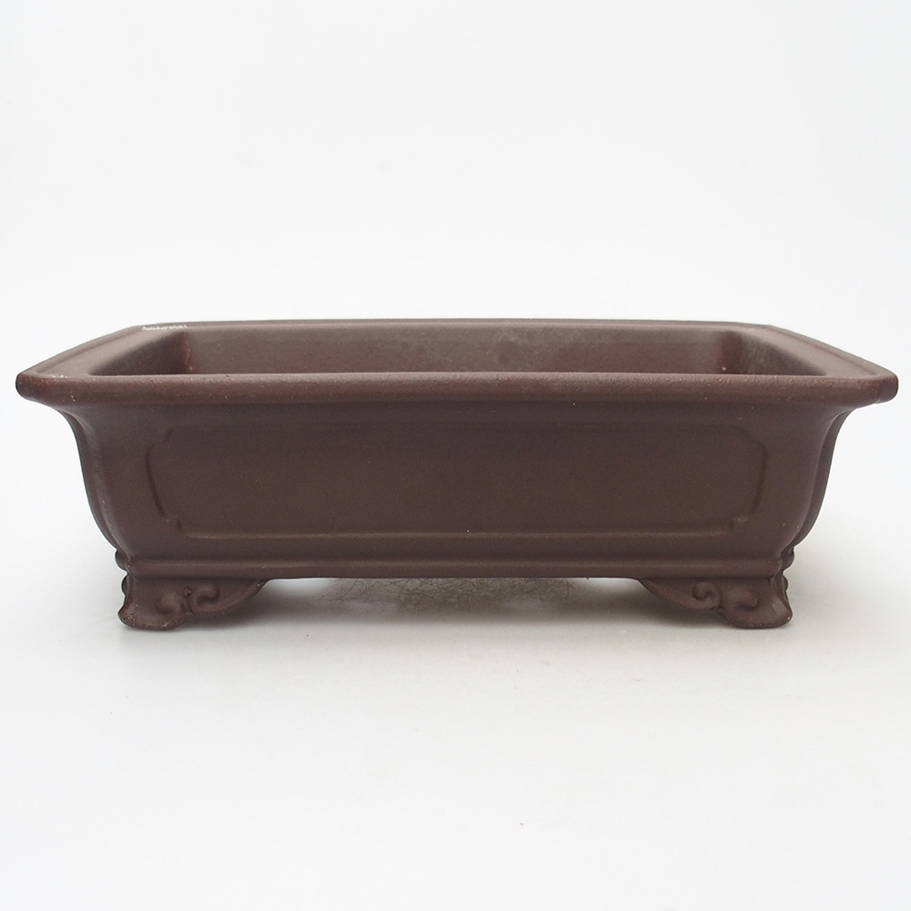 Schale 24 x 16,5 x 7,5 cm braun