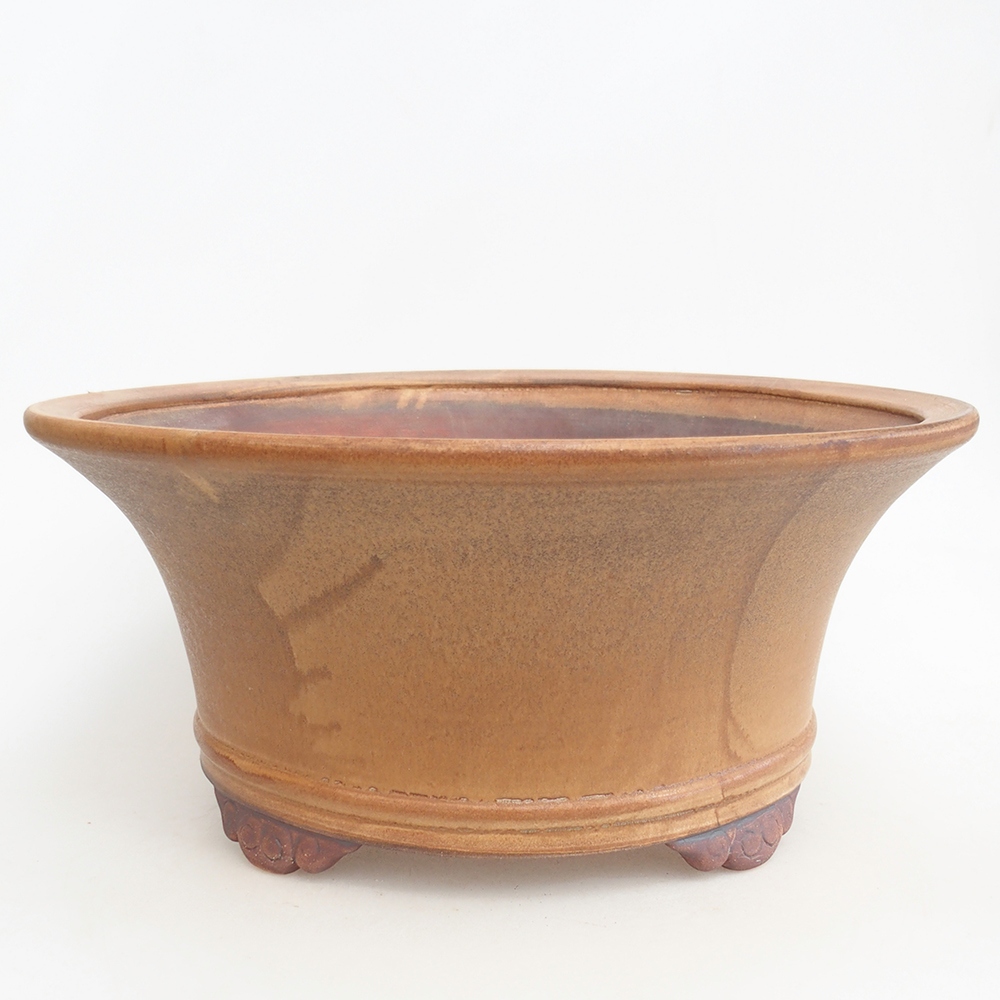 Bonsaischale aus Keramik 32 x 32 x 14 cm, rosa