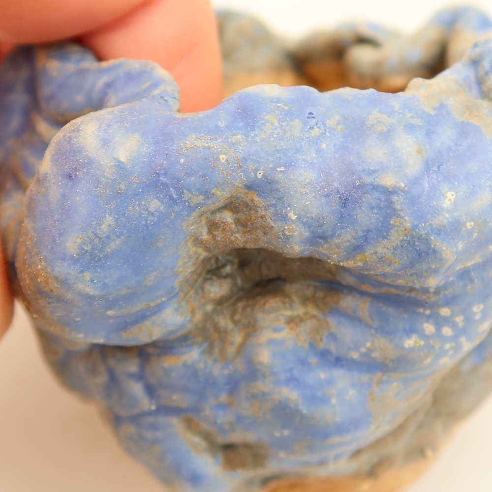 Keramikschale  5 x 4 x 5 cm, Farbe: Blau