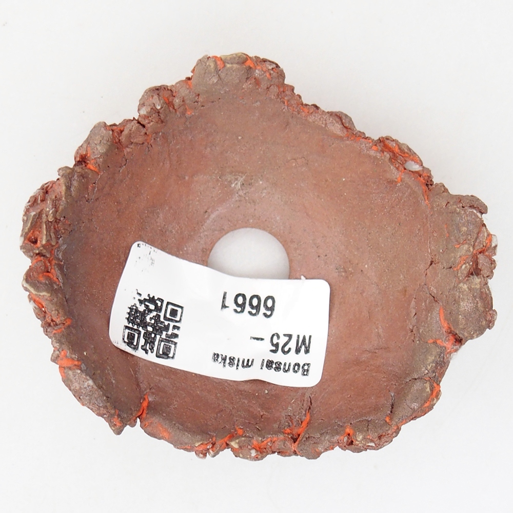 Keramikschale 7,5 x 6,5 x 3,5 cm , Farbe orange