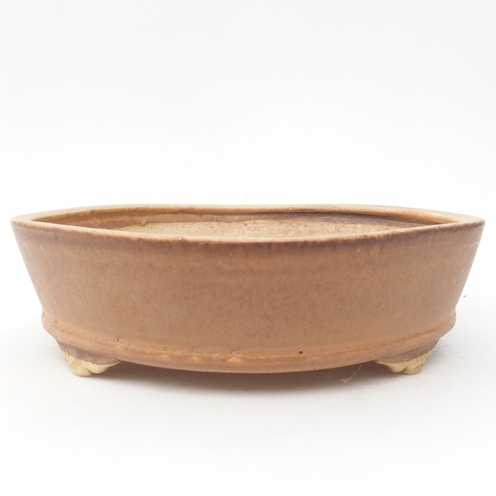 Bonsaischale aus Keramik 21,5 x 21,5 x 6 cm, rosa