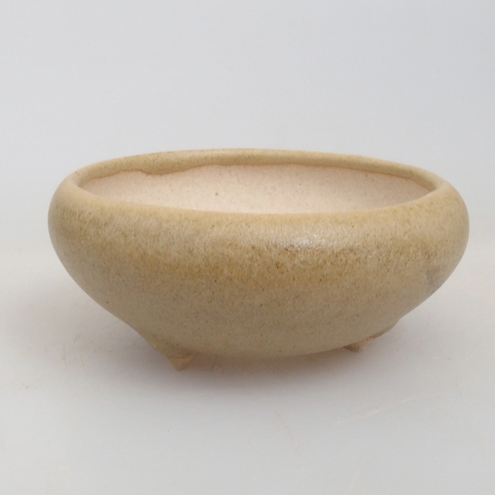 Mini-Bonsaischale 5 x 5 x 2 cm, braun