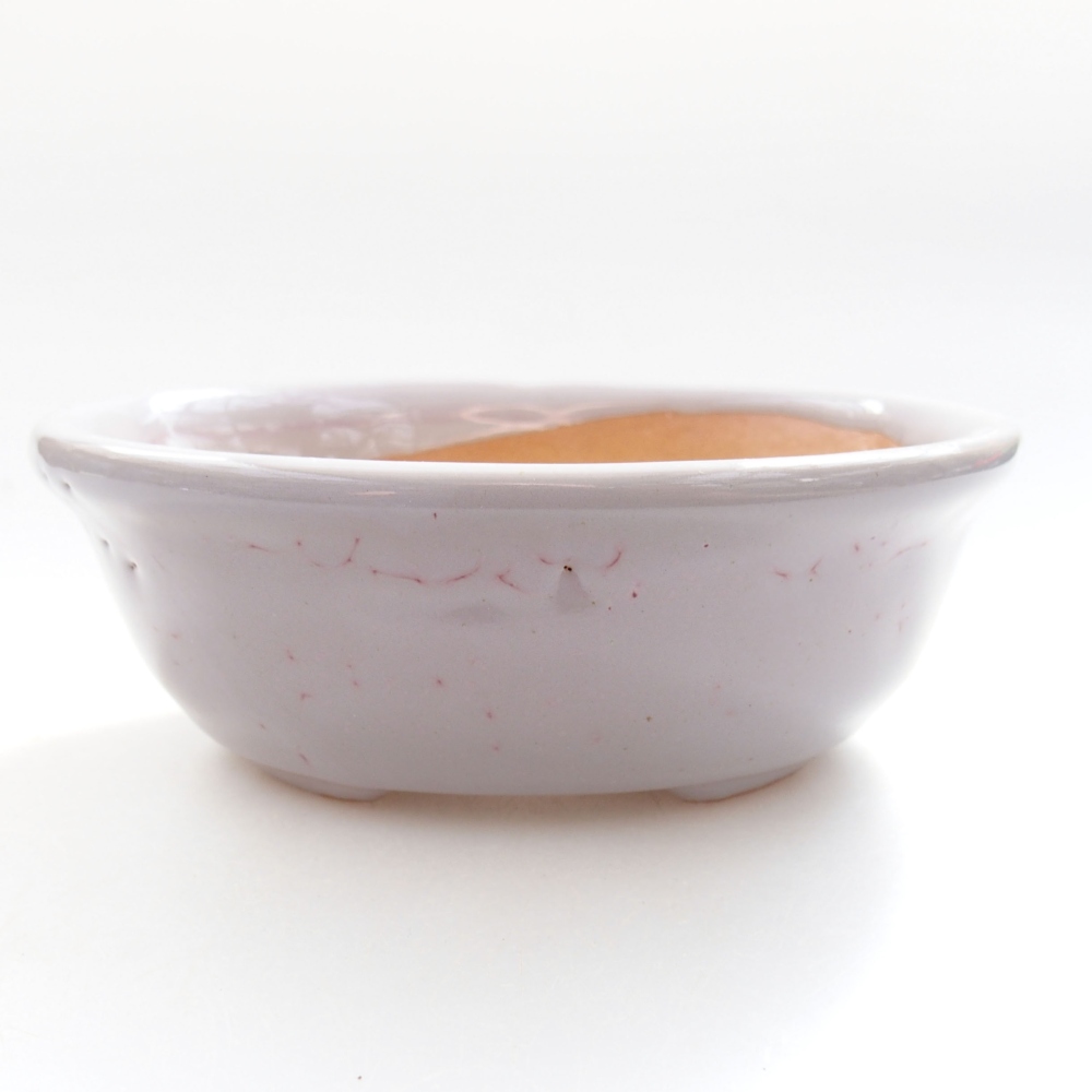 Bonsaischale aus Keramik 15,5 x 12 x 6 cm, Farbe blau