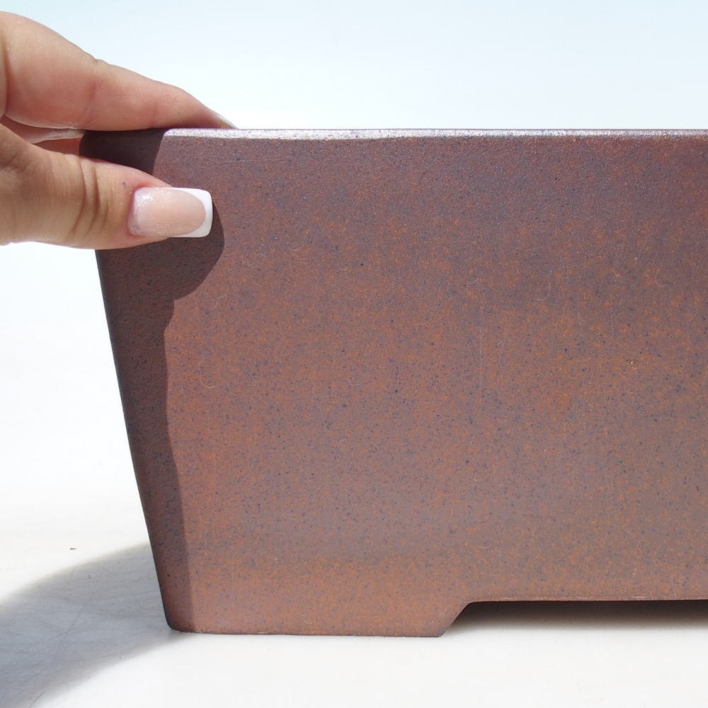 Schale 27 x 18 x 13 cm braun