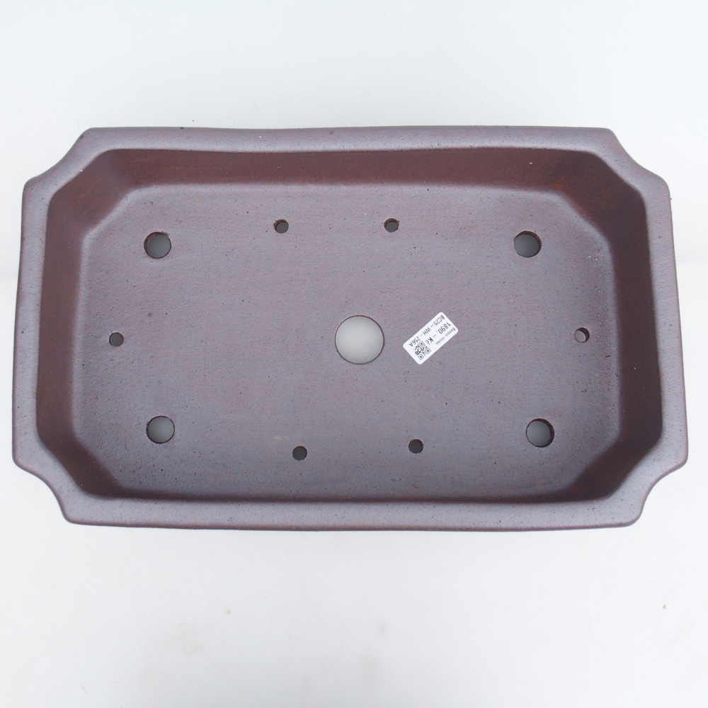 Bonsaischale aus Keramik 44 x 27 x 13 cm , Farbe Metall - NUR PERSÖNLICHE ABHOLUNG oder Palettentransport