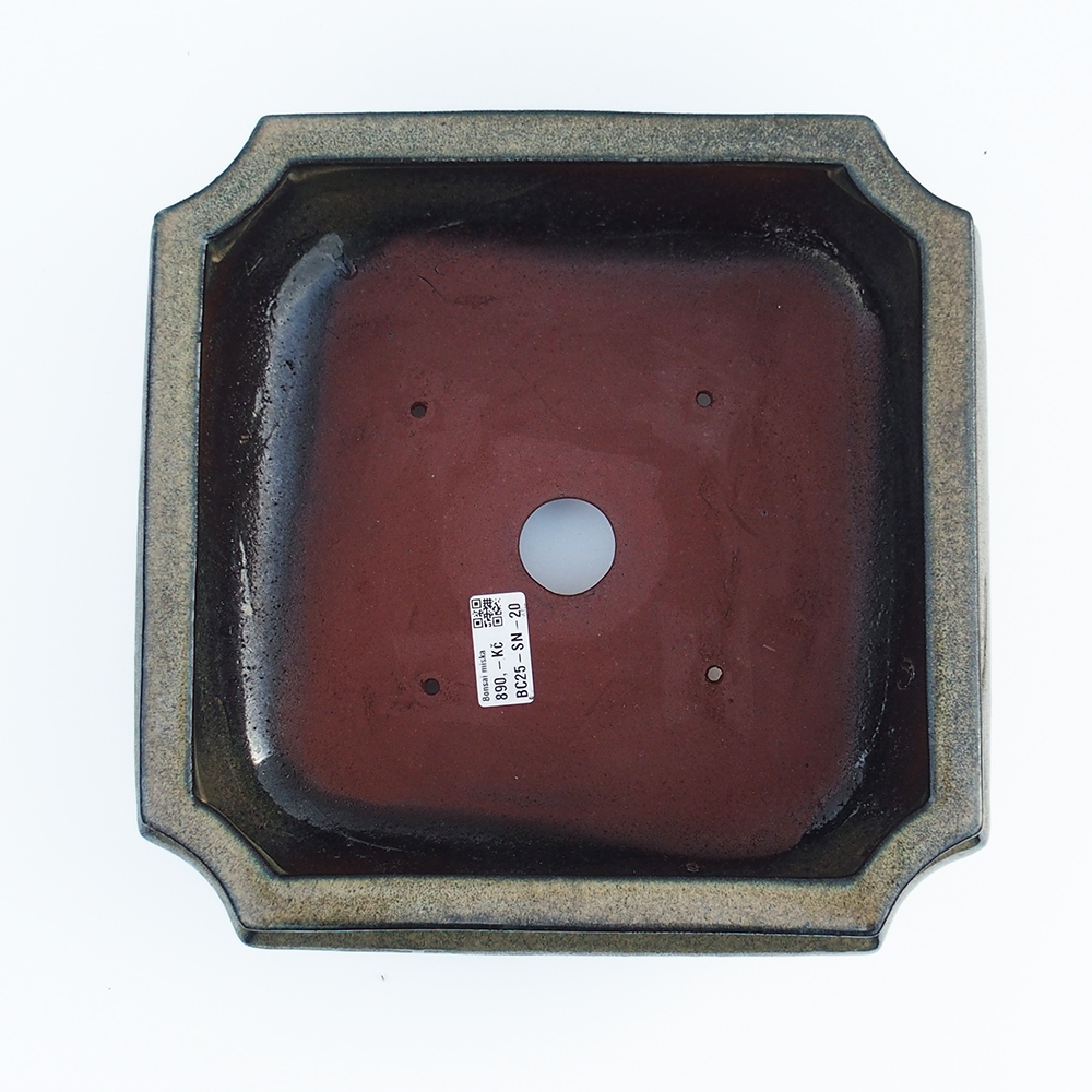 Schale 28 x 28 x 12,5 cm grau