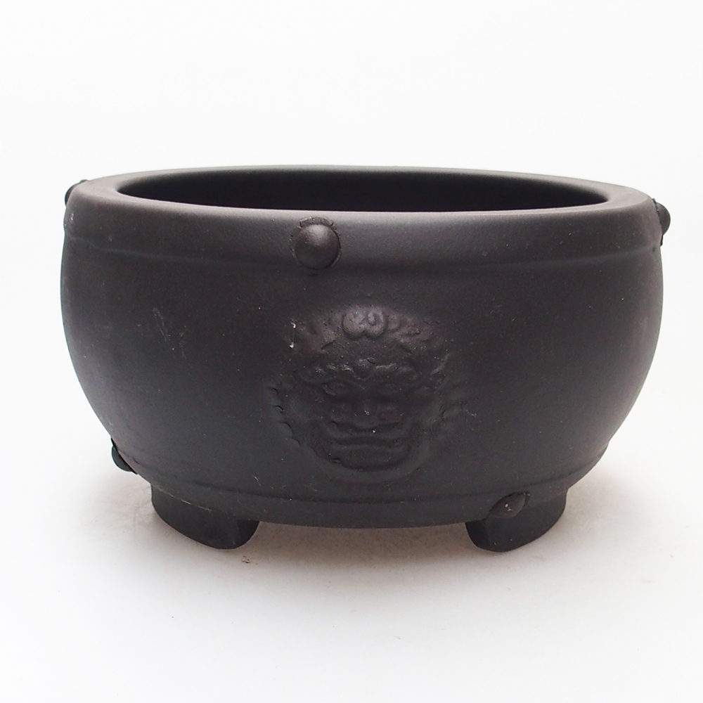 Schale 15 x 15 x 8 cm schwarz