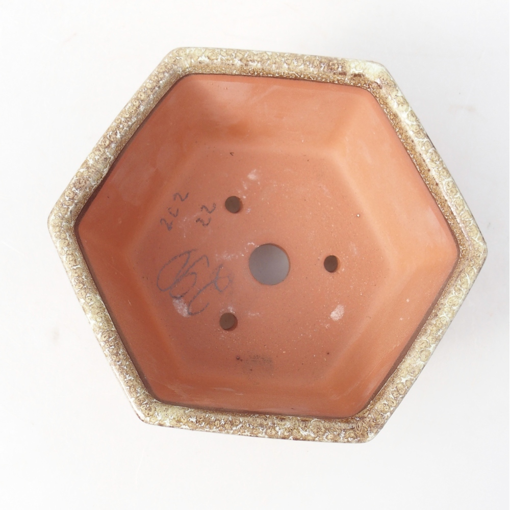 Schale 15,5 x 14 x 6,5 cm Farbe burgunderrotbraun