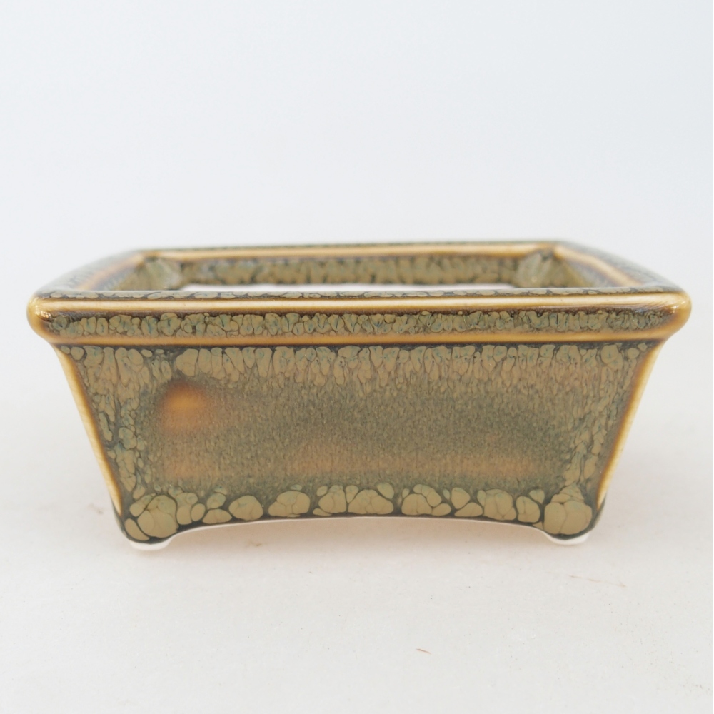 Mini-Bonsaischale 7,5 x 6 x 3 cm, grün