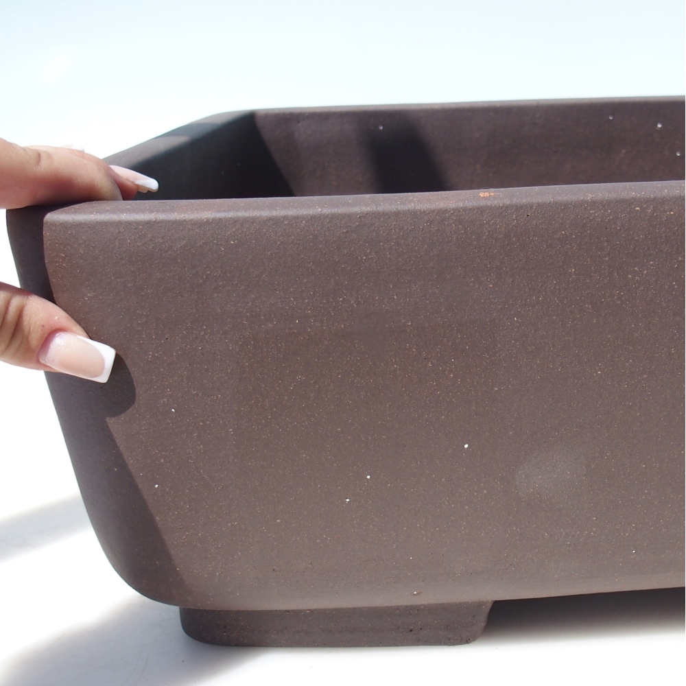 Schale 49 x 35 x 16,5 cm braun - NUR PERSÖNLICHE ABHOLUNG ODER PALLETTENVERKEHR