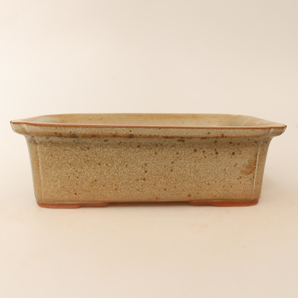 Keramikschale  20 x 15,5 x 5,5 cm, Farbe: Beige