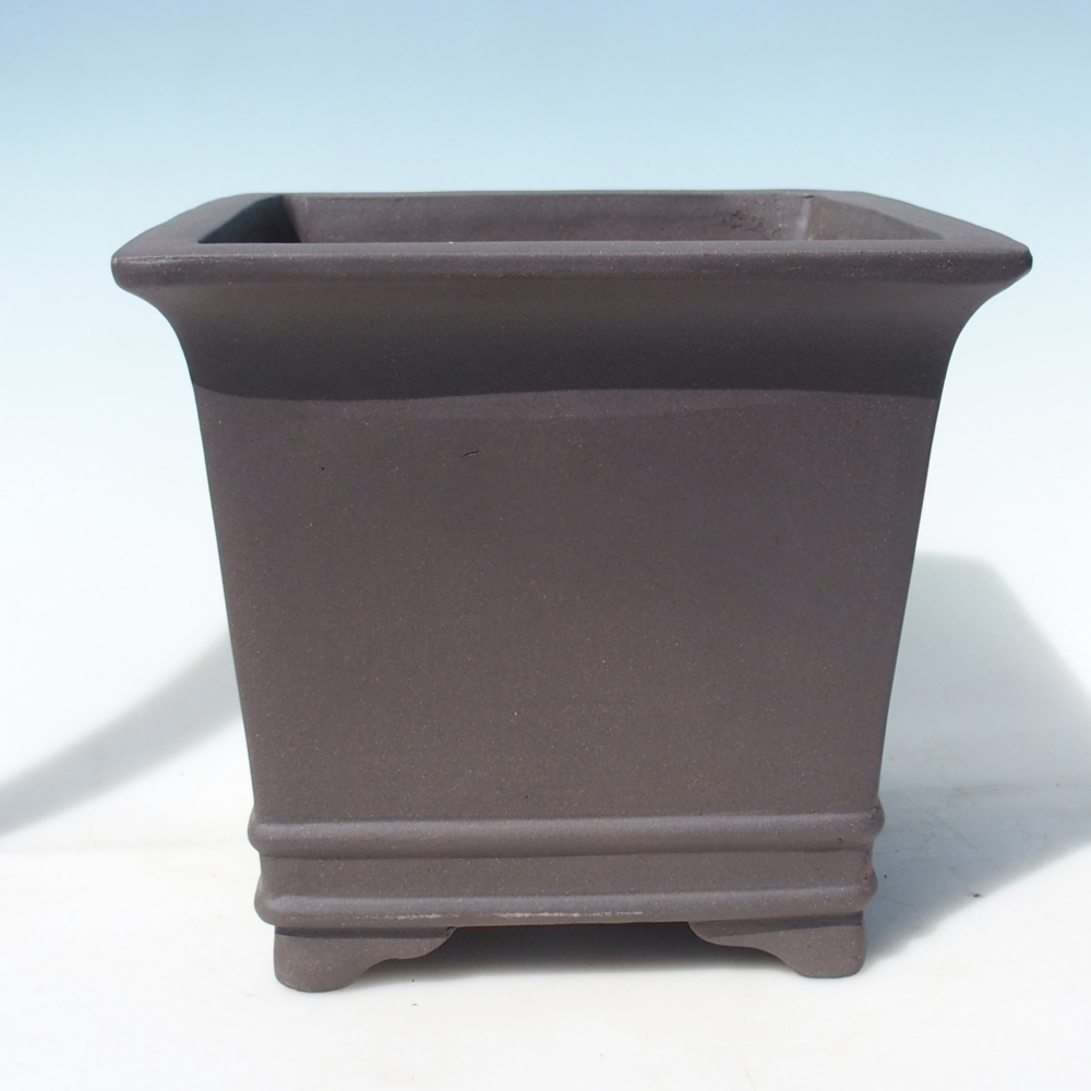 Schale 27 x 27 x 24,5 cm braun