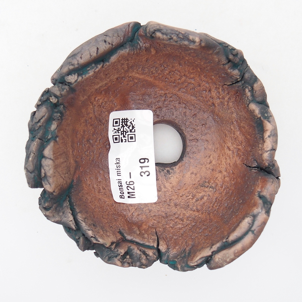 Keramikschale 9 x 9 x 6 cm , Farbe grün