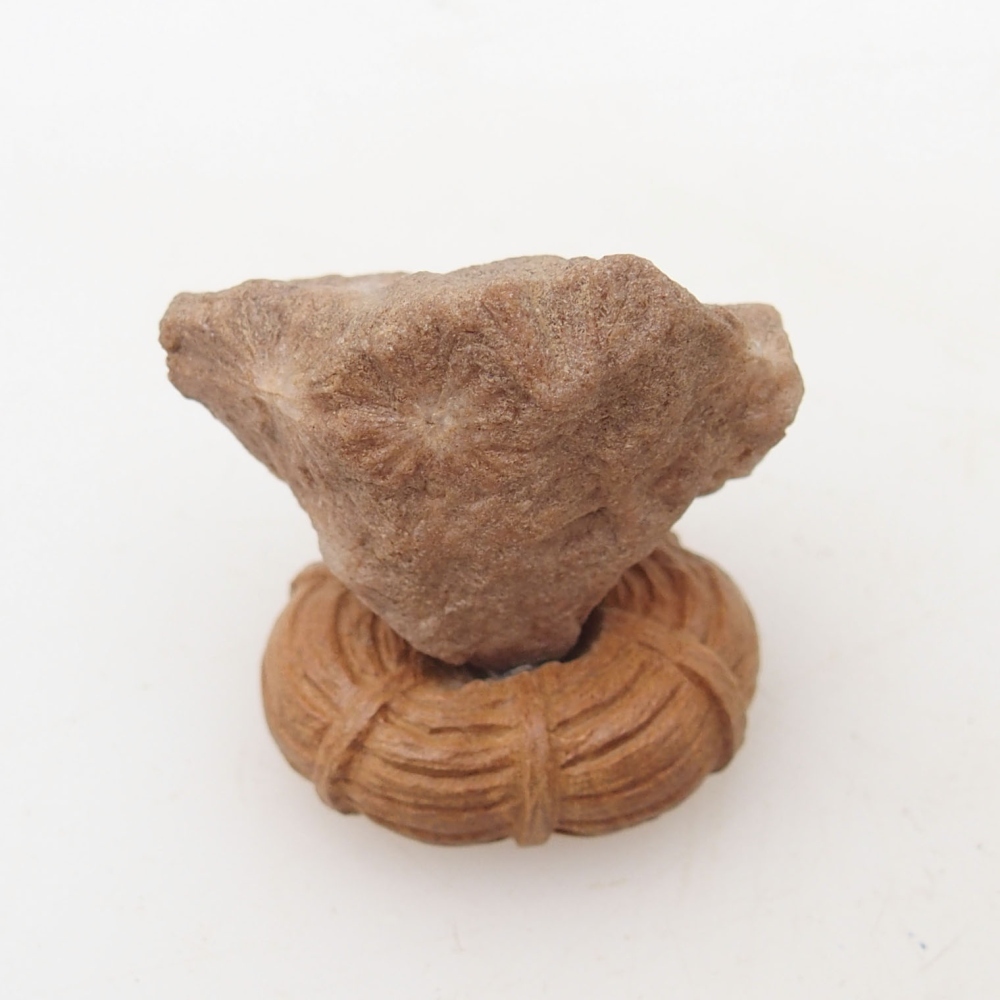 Suiseki - Stein mit DAI (Holzsockel)