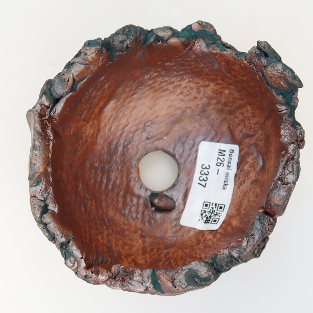 Keramikschale  10,5 x 10 x 8 cm, Farbe: grün