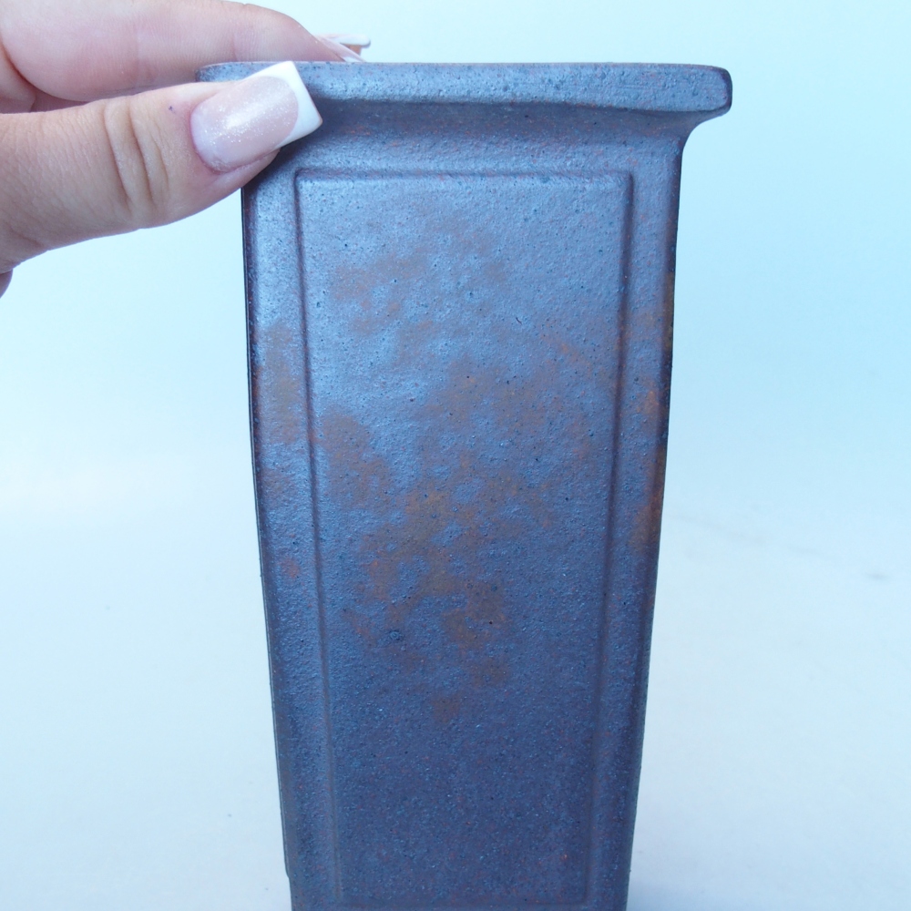 Schale 9 x 9 x 17,5 cm braun