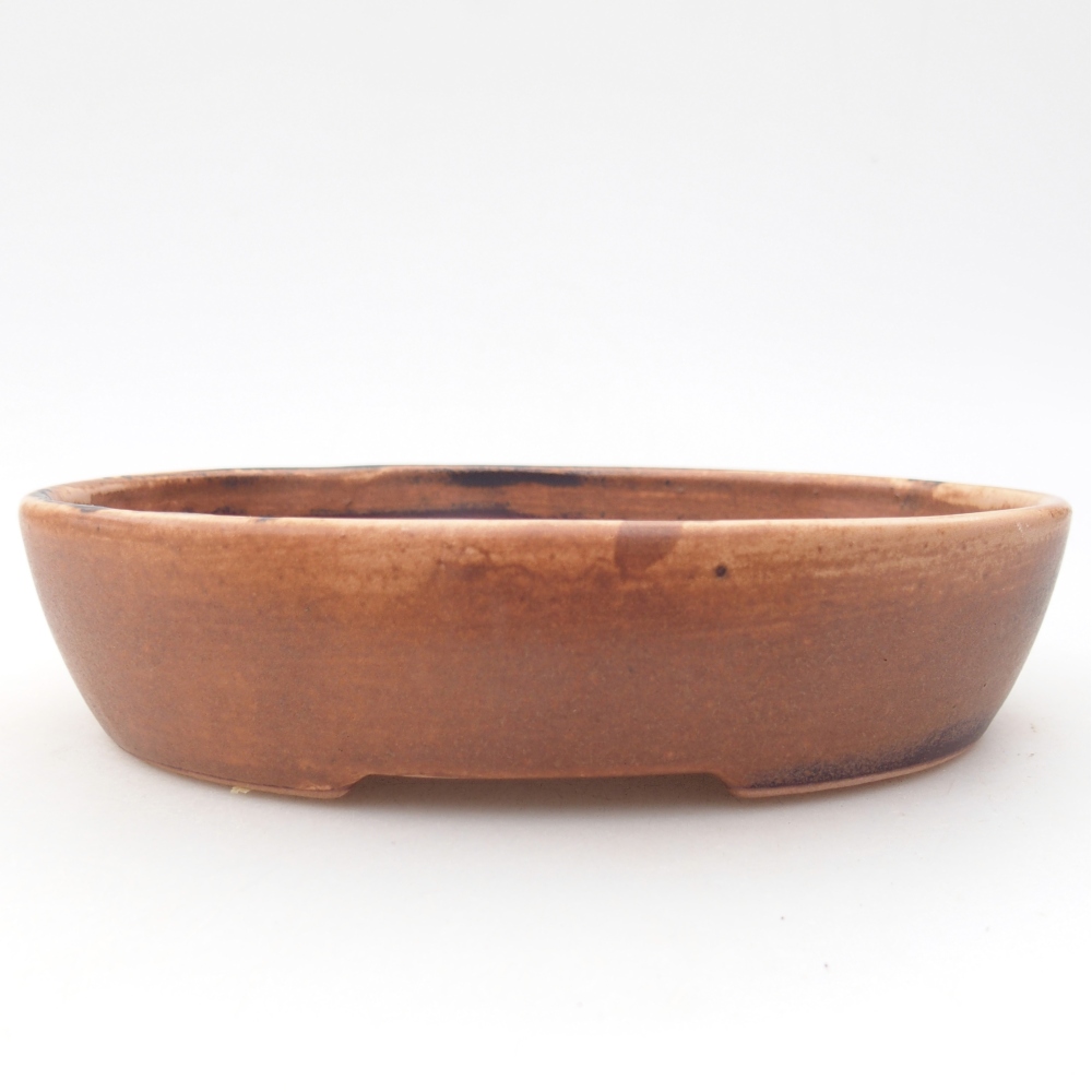 Bonsaischale aus Keramik 17 x 14 x 4 cm, rosa