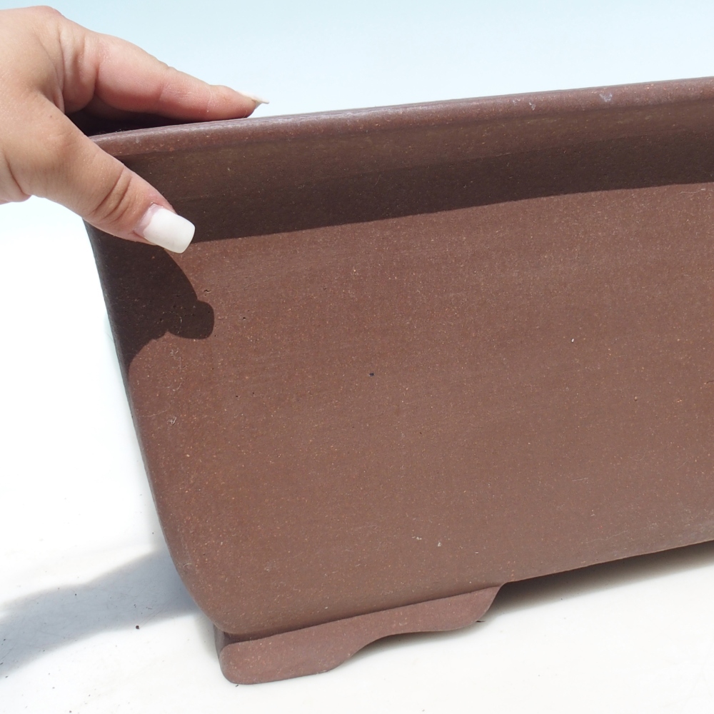 Bonsaischale 61 x 38 x 22,5 cm - braun