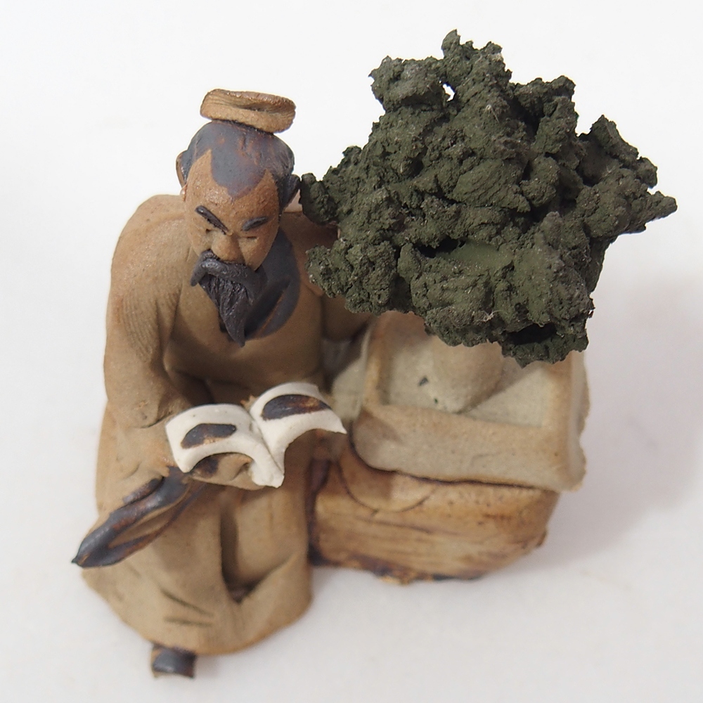 Keramik-Figur - Bonsaiista