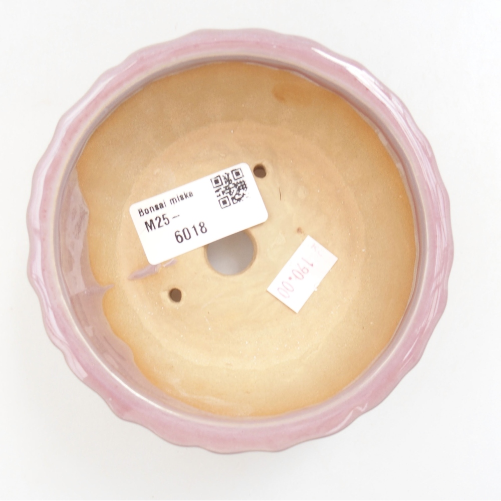 Bonsaischale aus Keramik 15,5 x 12 x 6 cm, Farbe blau