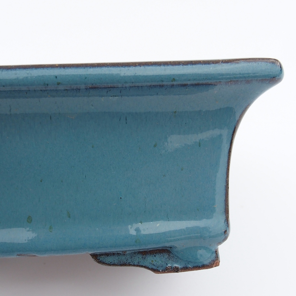 Schale 16 x 12,5 x 6,5 cm blau