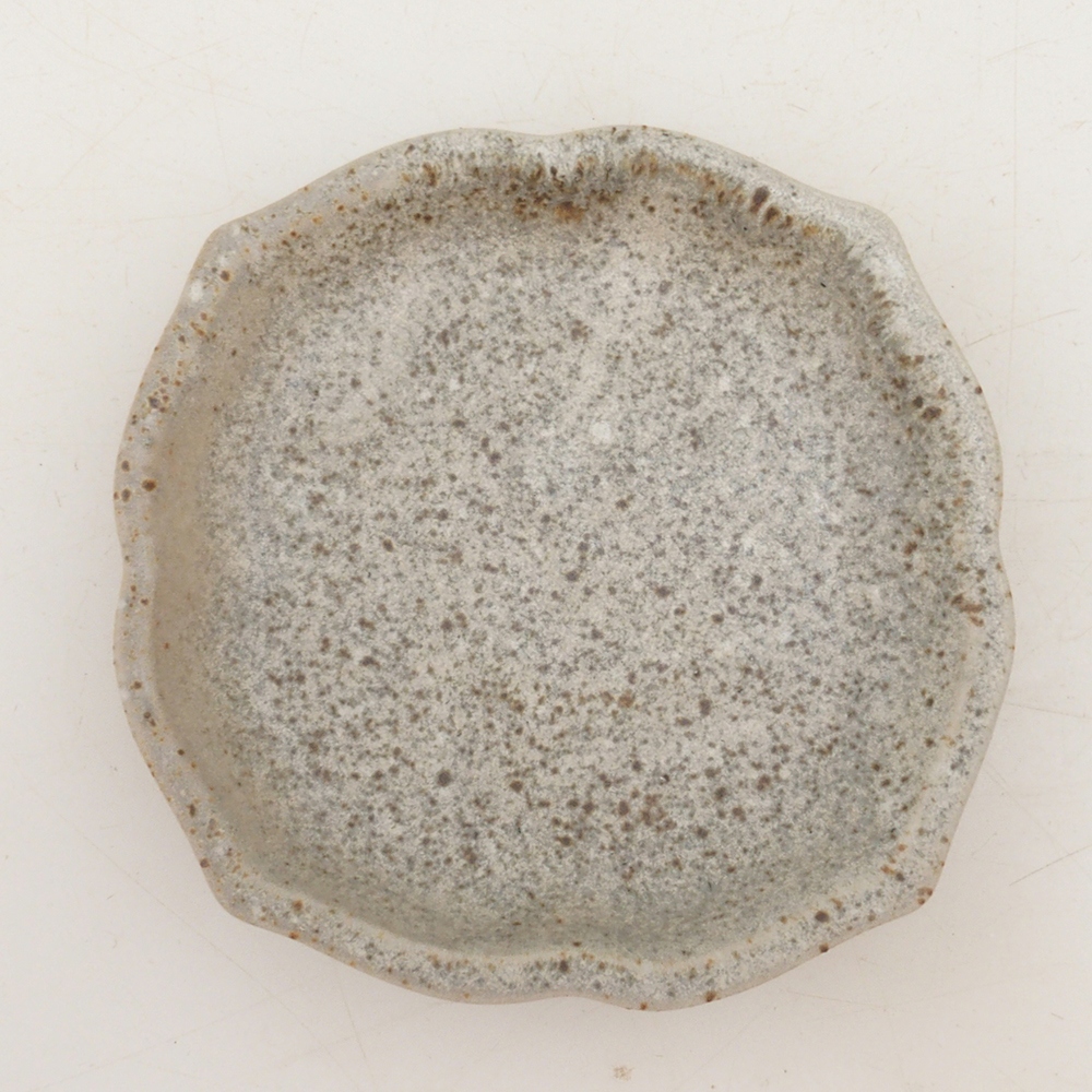 Keramische Untertasse H95 - 8 x 8 x 1 cm - beige