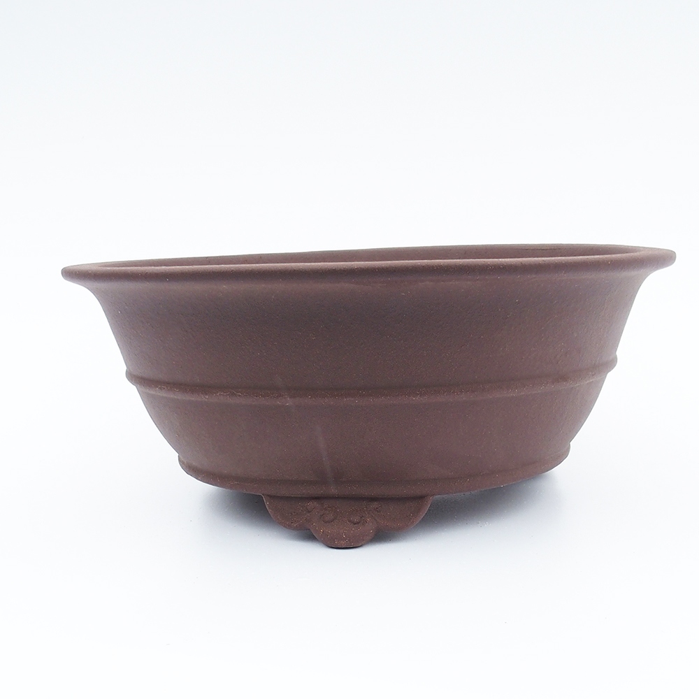 Schale 29 x 12 cm braun