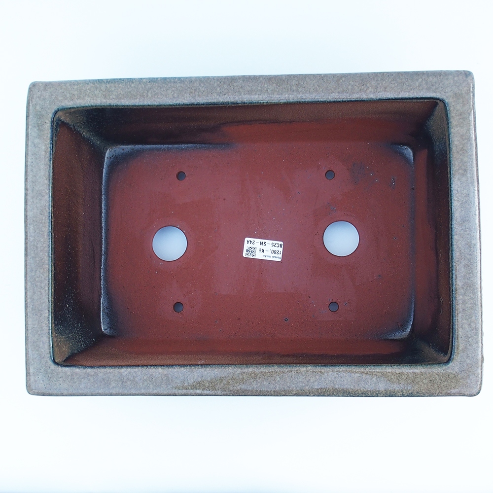 Schüssel 40 x 29 x 13 cm grau