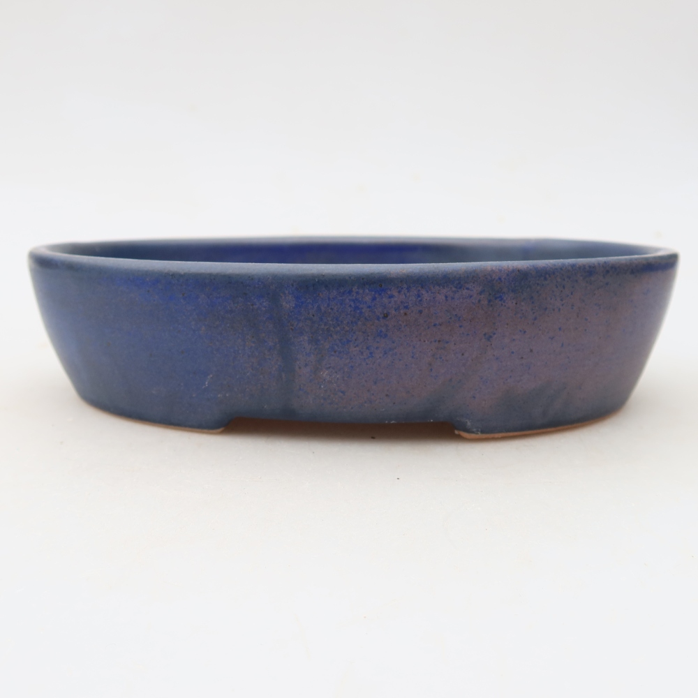 Keramik-Bonsai-Schale 17 x 14 x 4 cm, Farbe: Blau