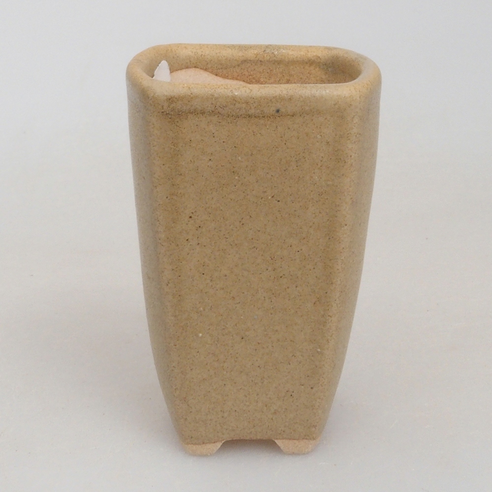Mini-Bonsaischale 3,5 x 3 x 5 cm, braun