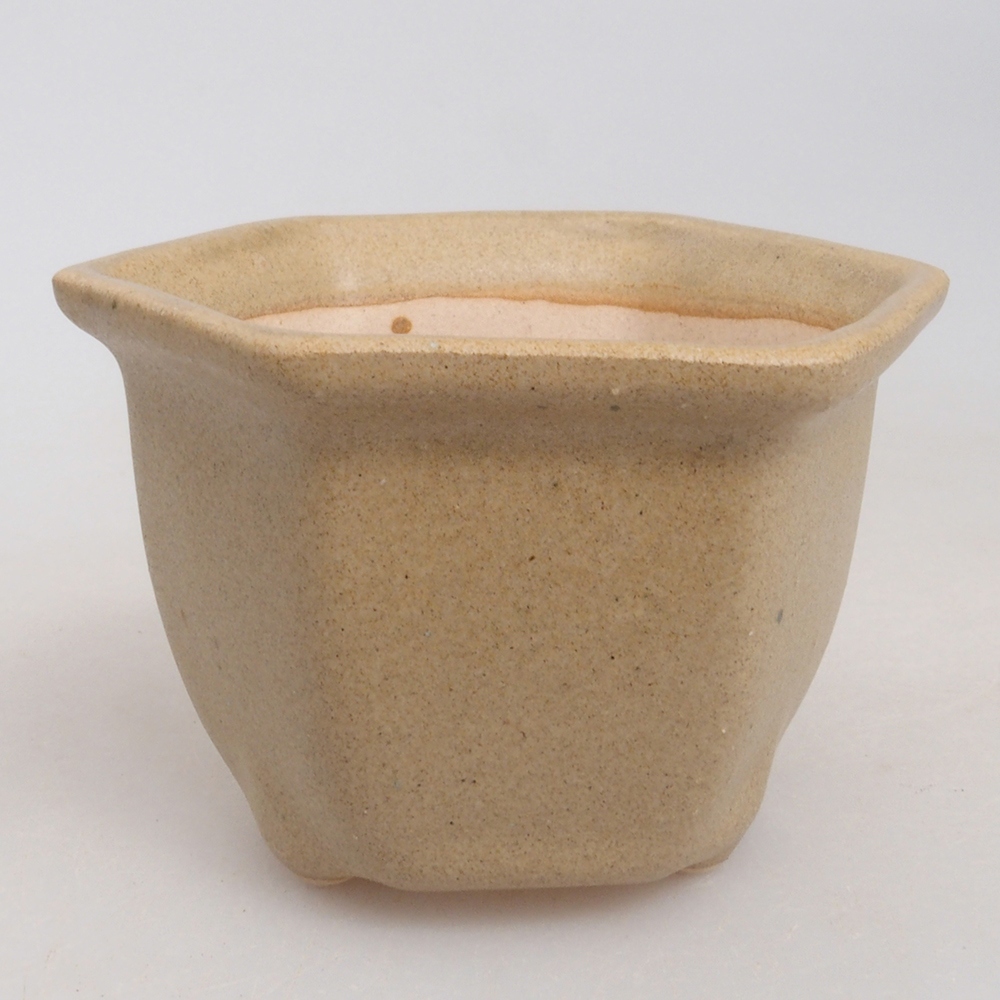 Mini-Bonsaischale 7 x 7 x 5 cm, braun