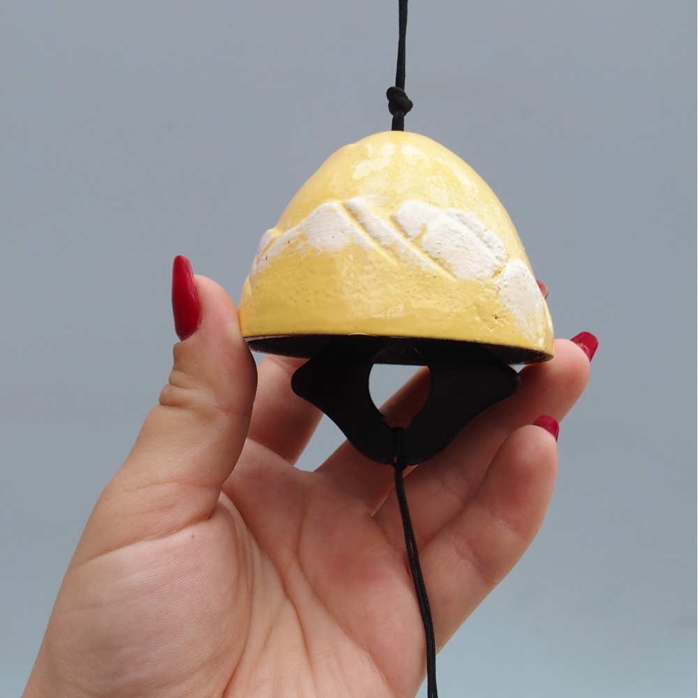 Metallglocke, Farbe gelb