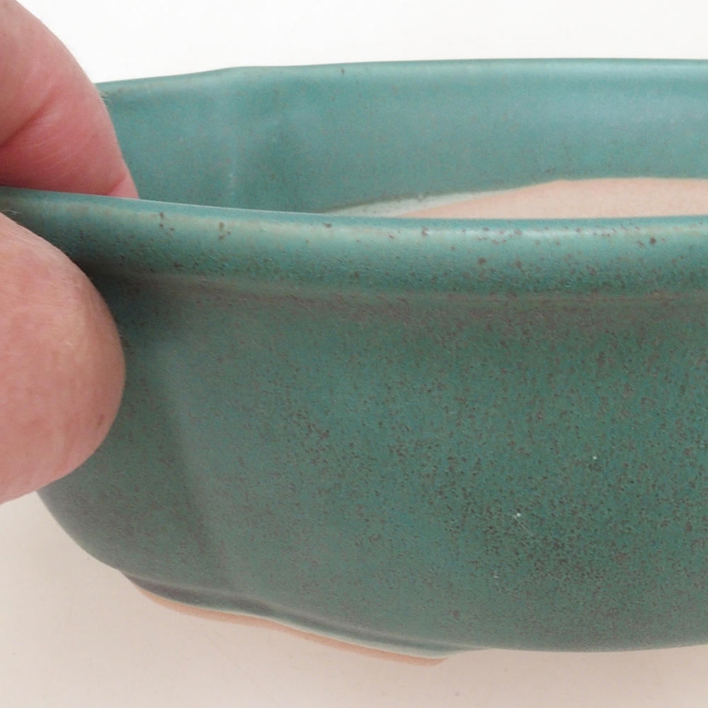 Bonsaischale H75 - 19 x 14 x 6,5 cm - grün