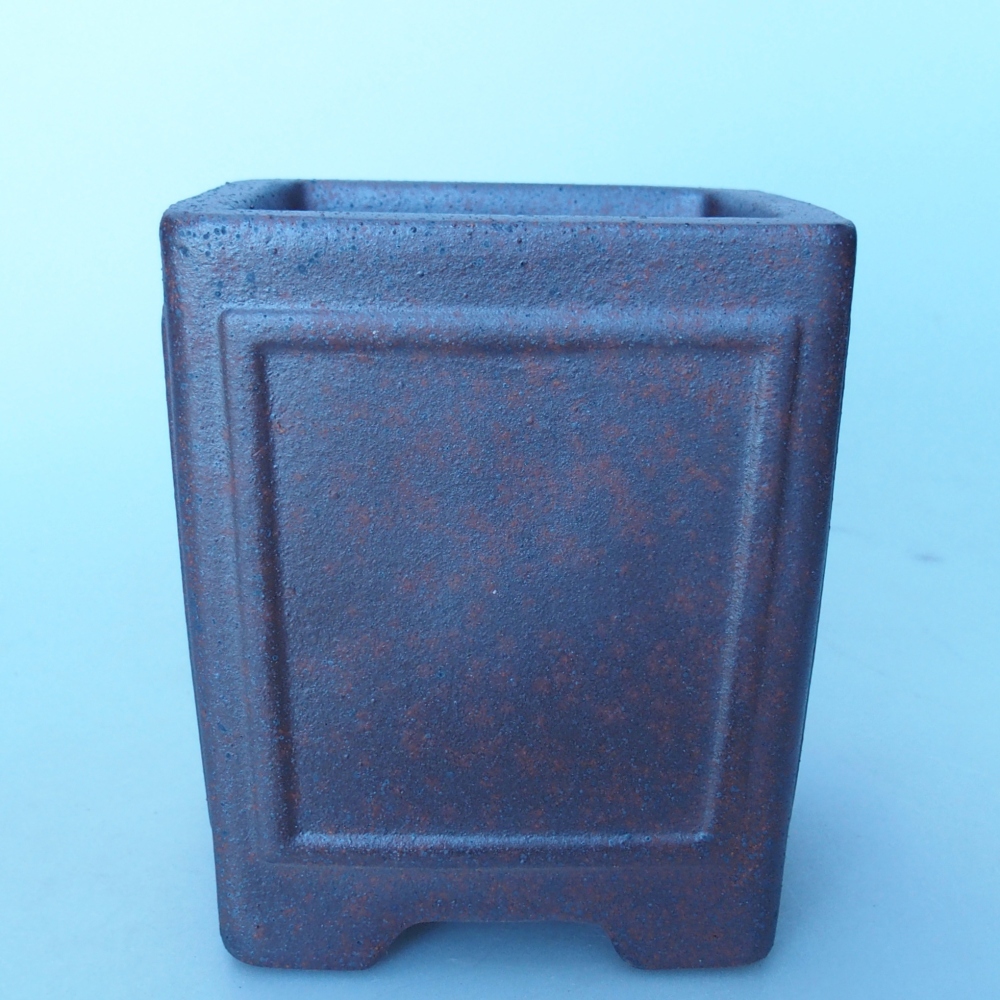 Schale 10 x 10 x 11,5 cm braun