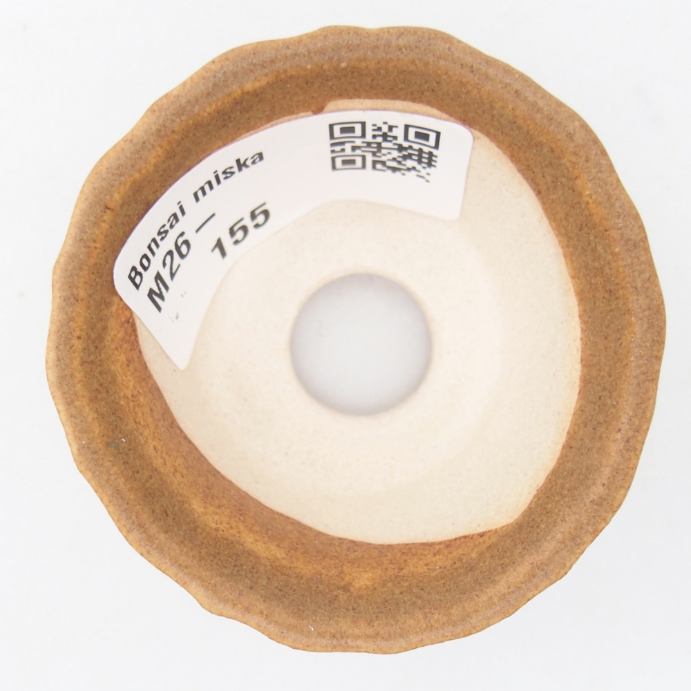 Mini-Bonsaischale 5,5 x 5,5 x 3 cm, braun